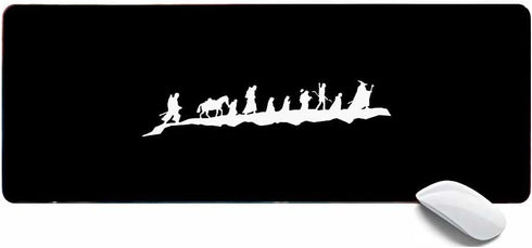 Generic Gaming Mouse Pad 80x30cm Large Extended Desk Mat with Non-Slip Rubber Base,