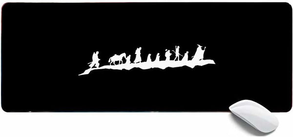 Generic Gaming Mouse Pad 80x30cm Large Extended Desk Mat with Non-Slip Rubber Base,