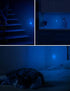 2-Pack, 0.3W L LOHAS LED Blue Night Lights Plug into Wall Plug in Night Light, Dusk to Dawn, Bright Nightlight