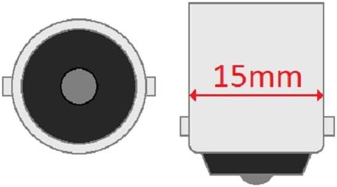 Memotronics BA15s 10 Pack Bulb 1156 Bayonet Base Car LED Light Lamp Socket Base Adapter