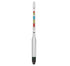FastRack Triple-Scale Hydrometer: ABV Hydrometer for Accurate Testing of Wine, Beer, Mead, or Kombucha