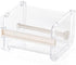 Transparent Washi Packaging Tape Dispenser, Multi Tape Holder Organizer, DIY Sticker Roll Tape Cutter
