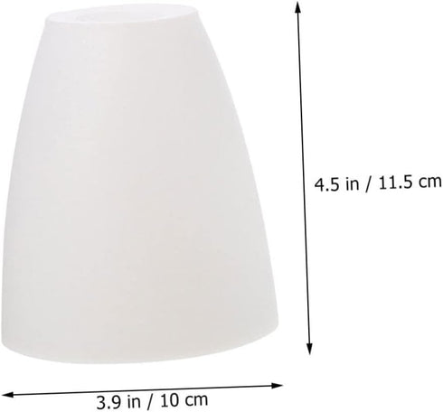 OSALADI Plastic Lampshade Small Lamp Shade Cylinder Lamp Shade Flat Lampshade Wall Light Shade Lamp Shades Floor Lamp