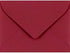 LUXPaper #17 Mini Envelopes, 250 Pack, 80 lb. Garnet for 2 9/16 x 3 9/16 Cards, Burgundy