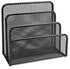 Lorell Mesh Vertical Desktop File Sorter - 5.6" x 5.3"