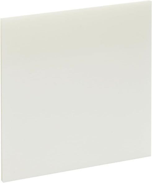 Paper Junkie 12 Pack 50 Sheet 3x3 Transparent Sticky Notes, Self-Stick Pads, Total 600 Sheets for Office Use