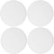 4pcs Ceiling Light Diffuser Shades, 5" Plastic Round Spotlight Diffuser Anti-Glare Downlight