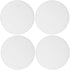 4pcs Ceiling Light Diffuser Shades, 5" Plastic Round Spotlight Diffuser Anti-Glare Downlight