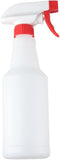 16 Oz Plastic Spray Bottles, 500ml Refillable Empty Heavy Duty Mist Stream Trigger Sprayer for Home Garden