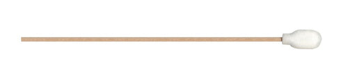 MG Chemicals Urethane Precision Cleaning Foam Over Cotton Swab, 6" Length, 100 PPI Porosity, Pack of 50