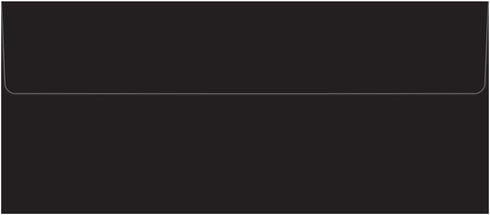 Great Papers! Black #10 Envelopes, 9.5"x4.125", 40 Count (2013208)