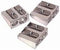 KUM 1040501 2-hole Pencil Sharpener, Magnesium Alloy Wedge Profile, 3 PACK