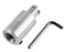 Accusize Industrial Tools 2''/50mm Extension for 3/4'' Weldon Shank Annular Cutter, Weldon Adapter