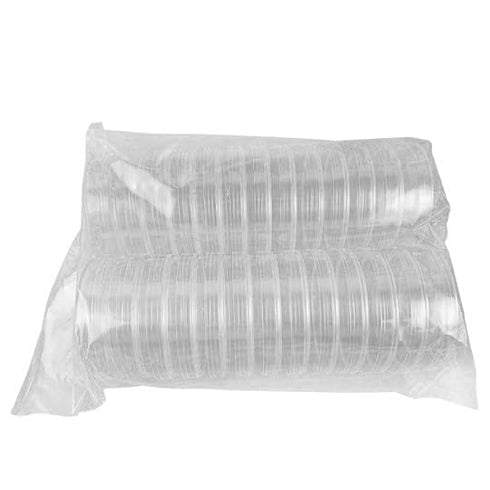 Polystyrene Petri Dish with Lid, 60mm, Sterile (Pack of 26)