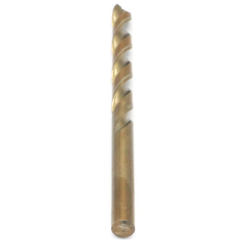 M35 Cobalt Drill Bit Set, 6.5mm, 10 Pieces for Hard Metals Like Stainless Steel, Cast Iron, Exceptional Heat