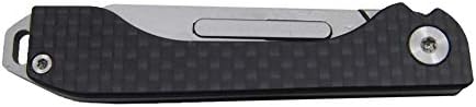 Folding Scalpel Knife with Carbon Fiber Handle, 10 Replaceable Blades, EDC Pocket Knife for 22/23/24 blade