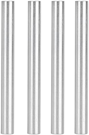 4PCs Aluminum Standoffs Round Tube Extension Support, M4 x 0.7mm Female Threads, Robotics Accessories
