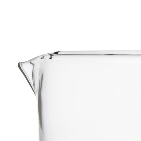 Borosilicate Glass Crystallizing Dish with Spout, 300 ml Evaporation Dish (100mm)