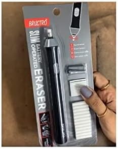 Automatic Electric Rubber Eraser, Battery Operated, Ideal for Kids and Adults, Drawing, Sketching, 22 Refills