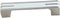 Generic Southst 1.26/3.78/5.04/6.30/8.82 Handles for Furniture White Chrome Kit Closet Bedside Table Dresser
