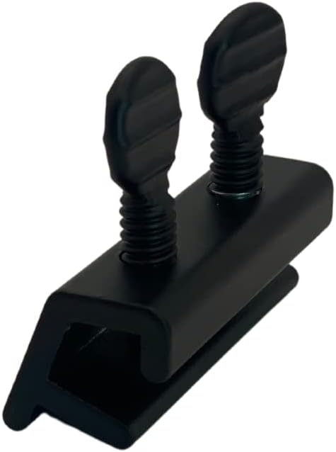 NU-SET Lock | Sliding Window Lock | Thumb Screw Window Lock for Home Security | Improvement & Door Hardware, Black