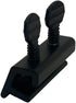 NU-SET Lock | Sliding Window Lock | Thumb Screw Window Lock for Home Security | Improvement & Door Hardware, Black