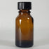 Bioll 15ml (1/2 oz) glass bottle. Essential oil bottle with lid. For Perfume, Aromatherapy, Lab Refillable Sample Vials - 24 Pack (Amber) by Generic