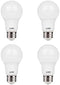 LUNO A19 Dimmable LED Bulb, 5.5W (40W Equivalent), 450 Lumens, 5000K Daylight, E26 Medium Base, 4-Pack