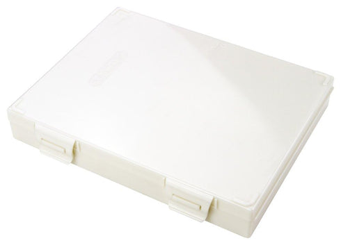 Caplugs Evergreen 258-6188-W30 Slide Storage Box. 100 Places, Polypropylene, White by Caplugs
