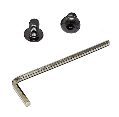 iexcell 100 Pcs M5 x 8mm Thread Pitch 0.8 mm Alloy Steel Hex Socket Button Head Cap Screws Kit, Black Oxide