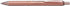 Pentel BL407PG-A EnerGel Sterling Liquid Gel Rollerball Pen, 0.35 mm Stroke Width, Rose Gold Casing, Black Ink