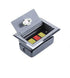 VTXPJISKB 3 Cassette Up Down Stop Button Roller Shutter Garage Door Switch Cover + Key Controls Switches