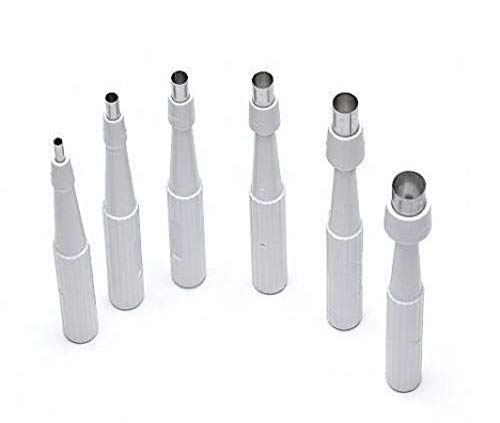 Scientific Labwares Disposable Punch Biopsy with Protective Cap, 3.0mm, Sterile, Single Punch
