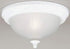 66378 11-3/4-Inch Westinghouse Corp Ceiling Fixture, White