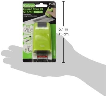 Your ID Roller Stamp, Green by Plus Guard