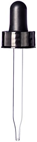 Cobalt Glass Bottles with Eye Droppers, 1 oz, 12 Pack for Essential Oils, Colognes & Perfumes