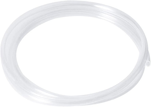 Quickun Industrial Grade Plastic PVC Vinyl Tubing, 1/4" ID x 5/16" OD Clear Heavy Duty Tube, 3.3FT