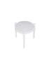 bark and lindy Pizza Saver Stand - White Plastic Tripod for Pizza Box Support (25)