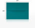 LUXPaper A2 Invitation Envelopes, Peel & Press, 4 3/8" x 5 3/4", Teal, 80lb Text, 50 Qty