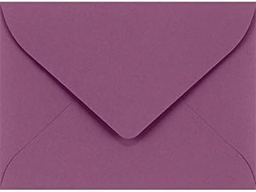 LUXPaper #17 Mini Envelopes | Vintage Plum | 2 11/16" x 3 11/16" | 80lb. Text | 50 Qty