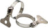 10-Pack 304 Stainless Steel Hose Clamps with Adjustable Thumb Screw, Ideal for Plumbing and Automotive Use