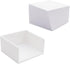 Non Sticky Notes, 500pcs Memo Pad in Cube, 3x3 Inch Note Holder, Blank Note Paper for Home School Office