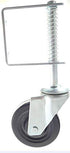 Tech Team #00716 4-Inch Spring Loaded Gate Caster, 125 Pound Capacity, Fence Hardware