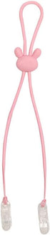 VASANA 3 Pcs Silicone Dental Bib Clips with Neck Chain,Colorful Napkin Holders for Adults, Seniors & Child Use (Random