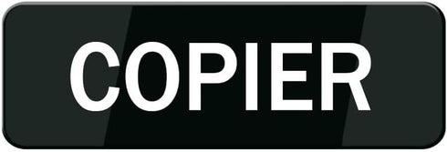 BBVHD Acrylic Signs - Copier Sign For HousePremium Durable For Home & Office,Acrylic