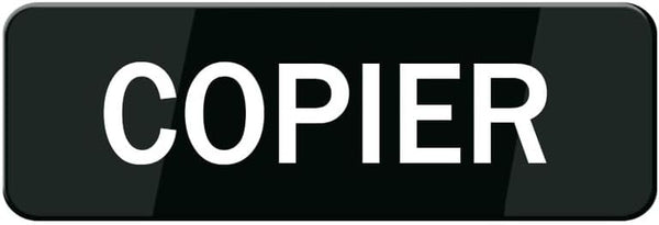 BBVHD Acrylic Signs - Copier Sign For HousePremium Durable For Home & Office,Acrylic