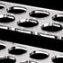 Transparent 12-Hole Acrylic Acrylic Test Tube Rack for 10ML Test Tube (25ml)
