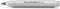 Kaweco SKETCH UP Clutch Pencil 5.6 mm 5B Satin Chrome, Exclusive Mechanical Pencil with Lead Refill