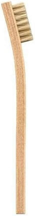 MG Chemicals 859 Non-Abrasive Cleaning Brush, 5-1/4" Wood Handle, Horse Hair Bristles