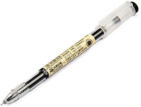 Gel Ink Pen Japanese Style Liquid Ink Rollerball Pens, 12 Pcs/Set, Quick Drying 0.35mm Ultra Fine Point